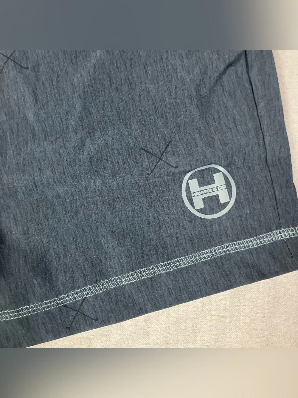 Hawke & Co. Men’s Size 32 Stretch Hybrid Performance Shorts Gray Clubs NWT!